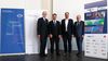 Foto (MCL): von links nach rechts: Prof.h.c. Dr. Peter Prenninger (Christian Doppler Research Association), Laborleiter Dr. Vsevolod Razumovskiy (Materials Center Leoben Forschung GmbH), Dr. Werner Ecker (Materials Center Leoben Forschung GmbH), Finanzreferent KommR Willibald Mautner (Stadtgemeinde Leoben)